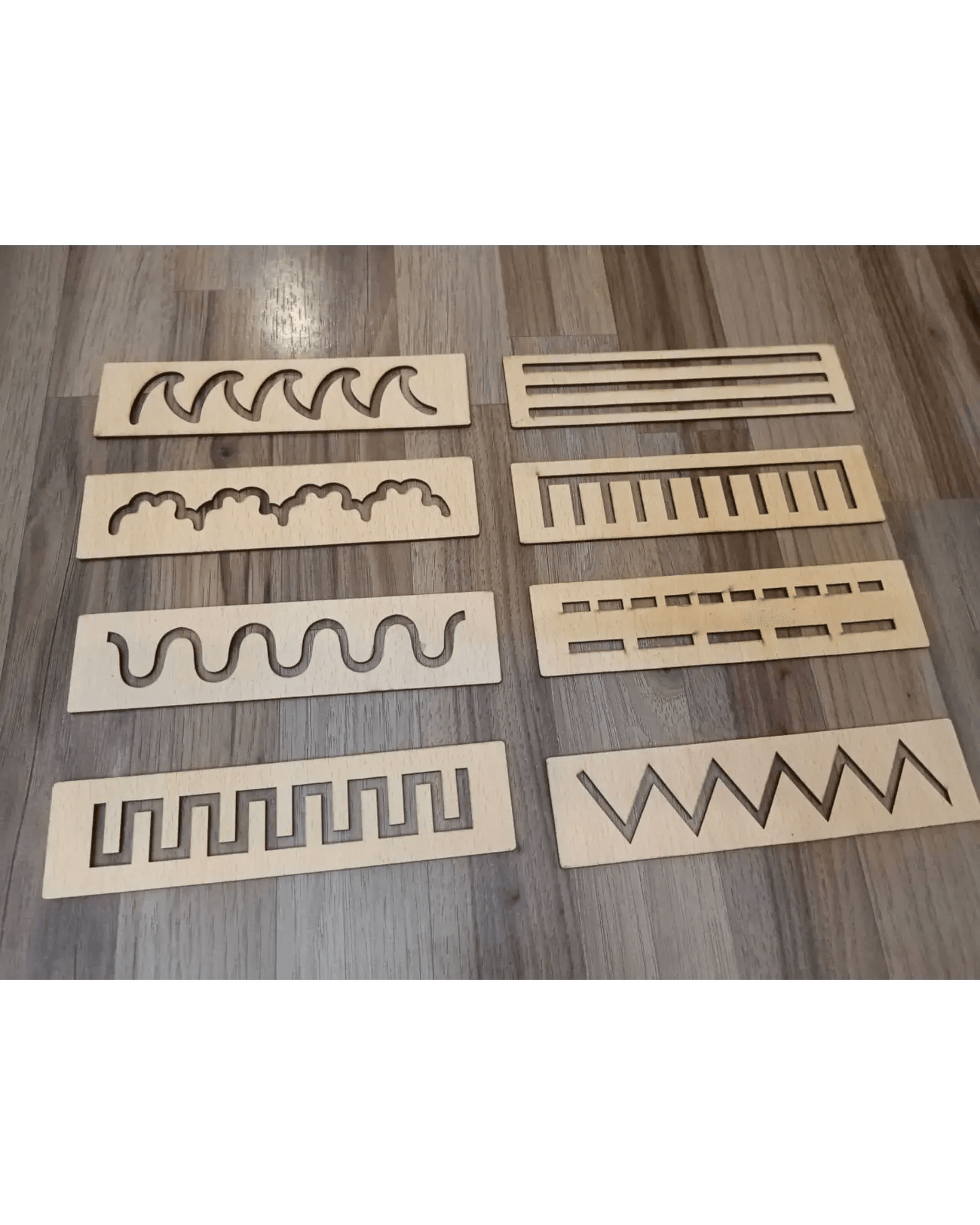 2 in 1 Bundle: Set of 16 Montessori Stencil Set + Alphabet Drawing Stencils and Puzzles 52 Pieces