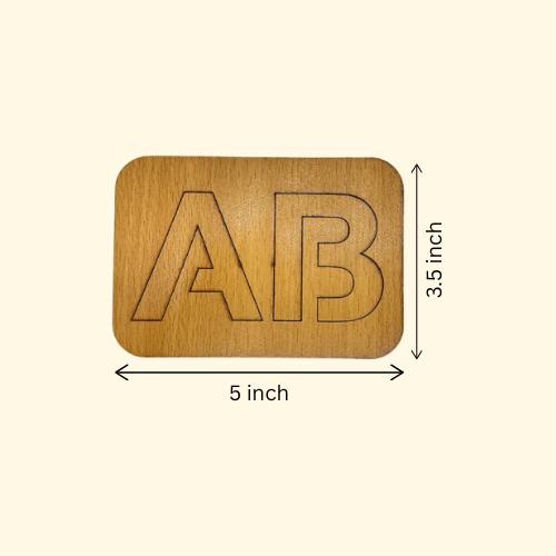 Kids Wooden Drawing English Alphabets with Puzzles